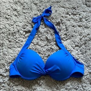 Blue Bikini Top
